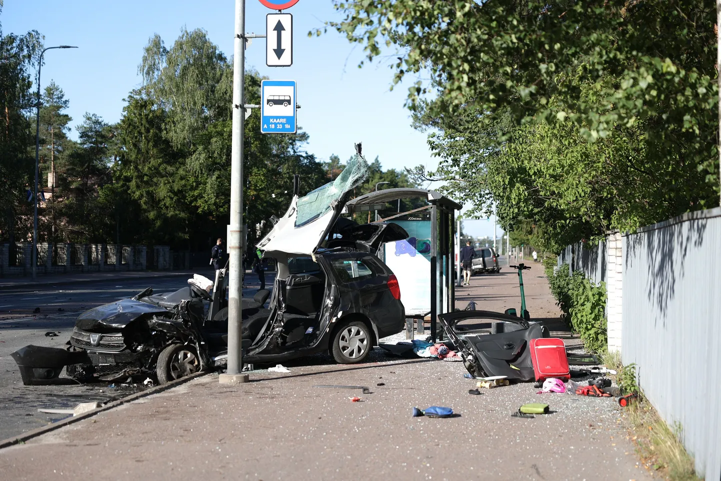 Ceļu satiksmes negadījums Tallinā
