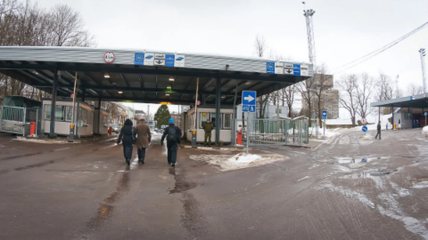 Narva piiripunkt.