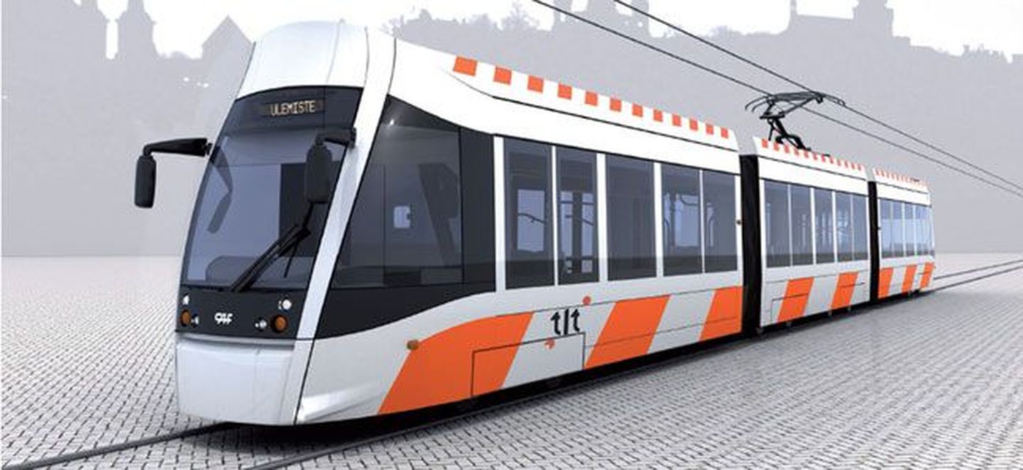 Новые трамваи, которые начнут поступать в Таллинн в 2015 и 2016 годы, будут ходить по маршрутам №№ 3 и 4.