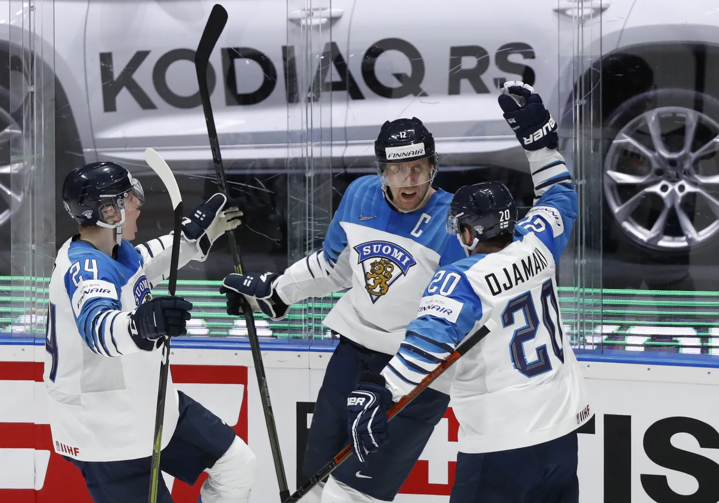 2019. gadā Somijas hokejisti izcīnīja pasaules čempionu titulu (centrā komandas kapteinis Marko Antila)