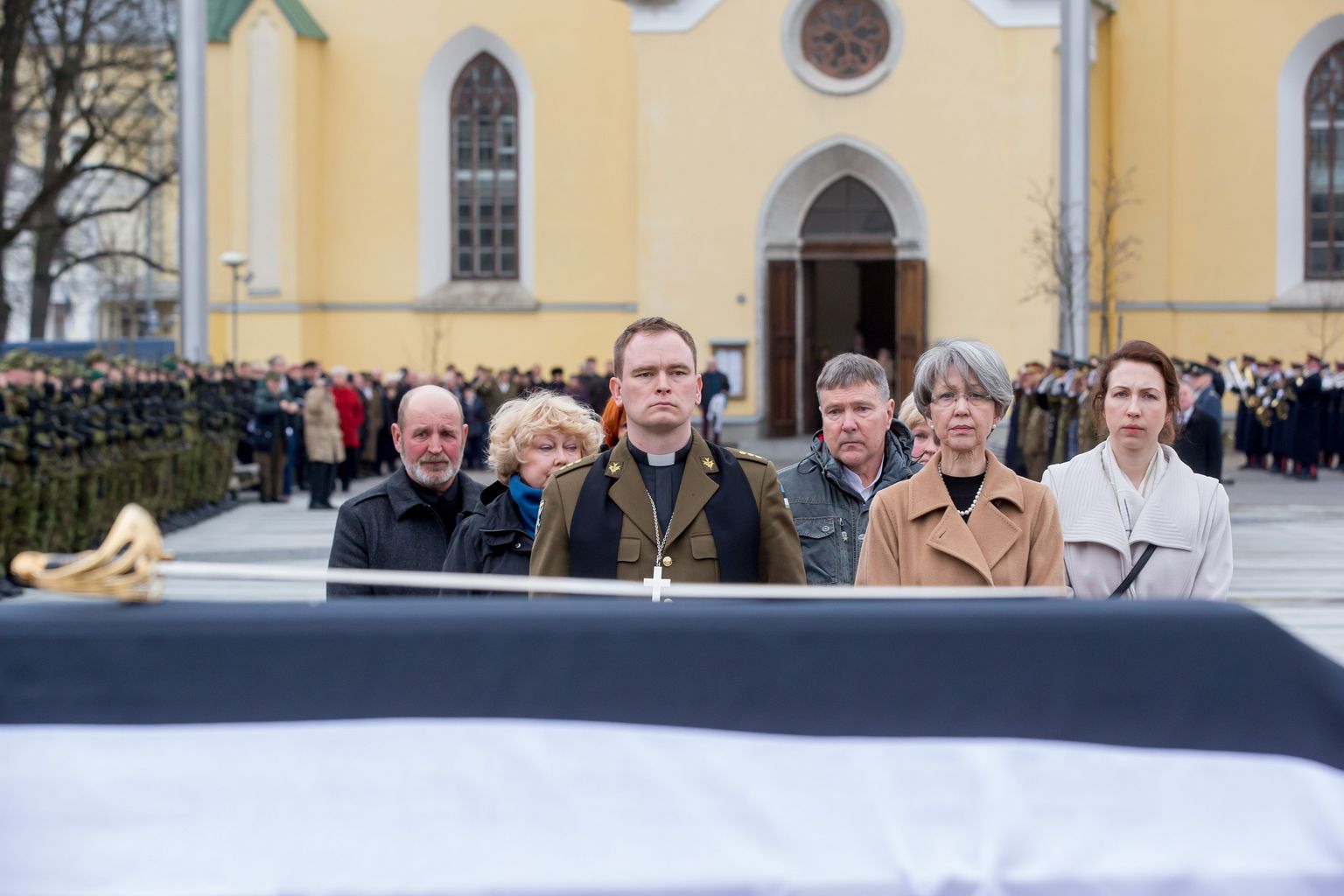 Kindral Aleksander Einselni mälestustseremoonia Jaani kirikus ja Kaitseväe kalmistul.