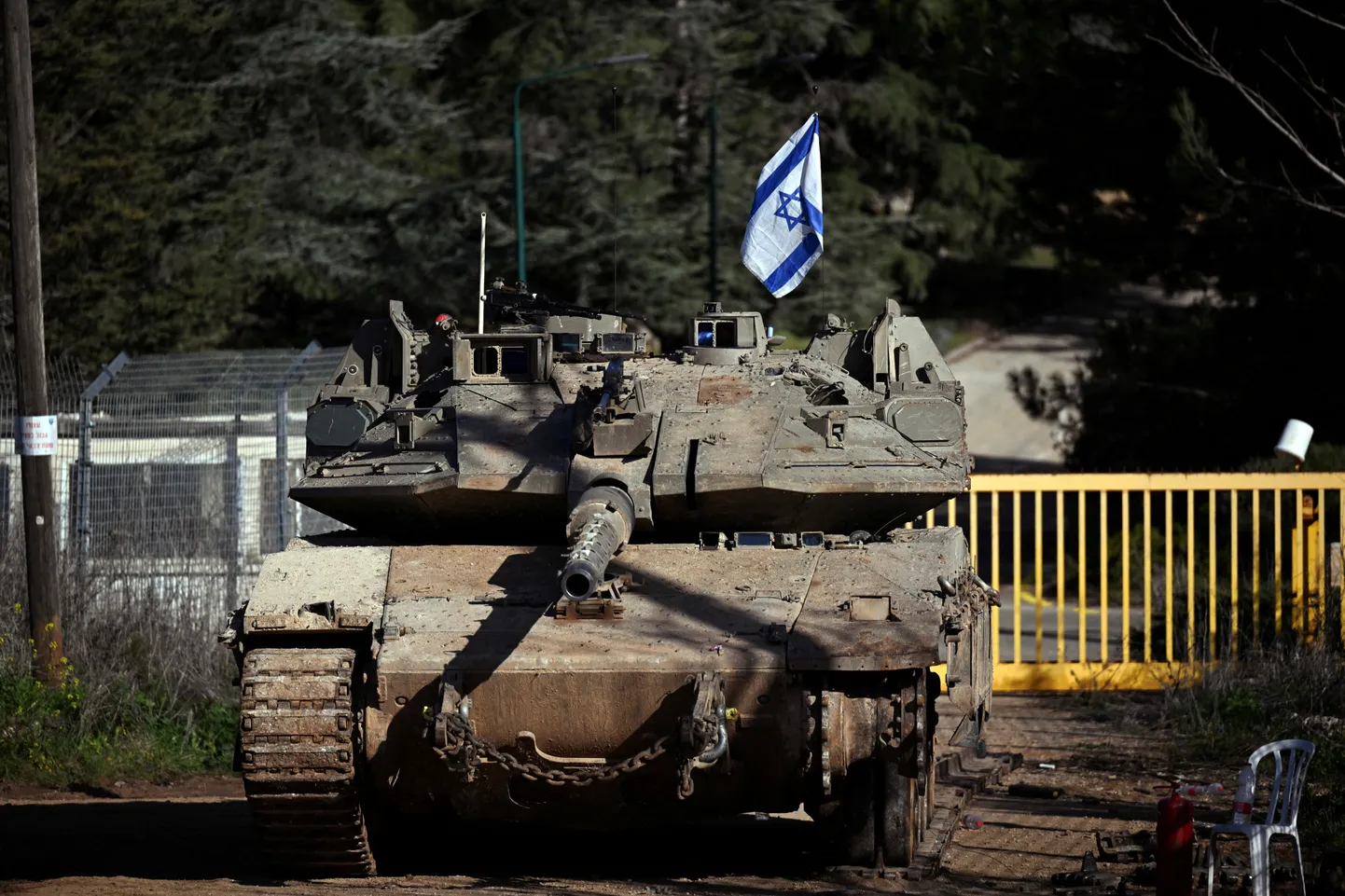 Iisraeli armee tank.