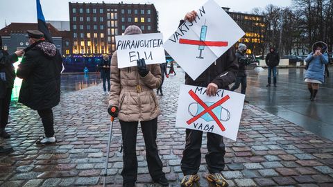 Завтра по всей Эстонии пройдут протесты против ограничений