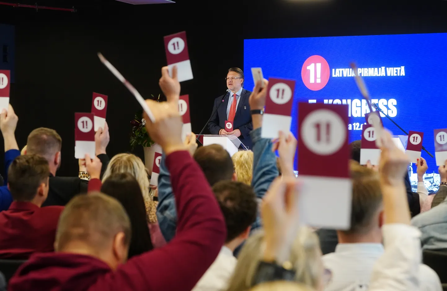 Partijas "Latvija pirmajā vietā" kongress