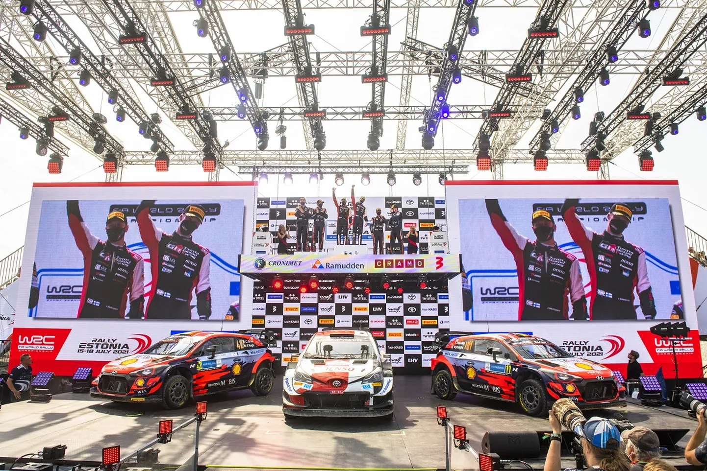 WRC Rally Estonia.