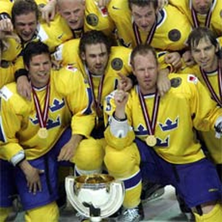2006. gada pavasaris, Rīga. Zviedrija - pasaules hokeja čempioni! 