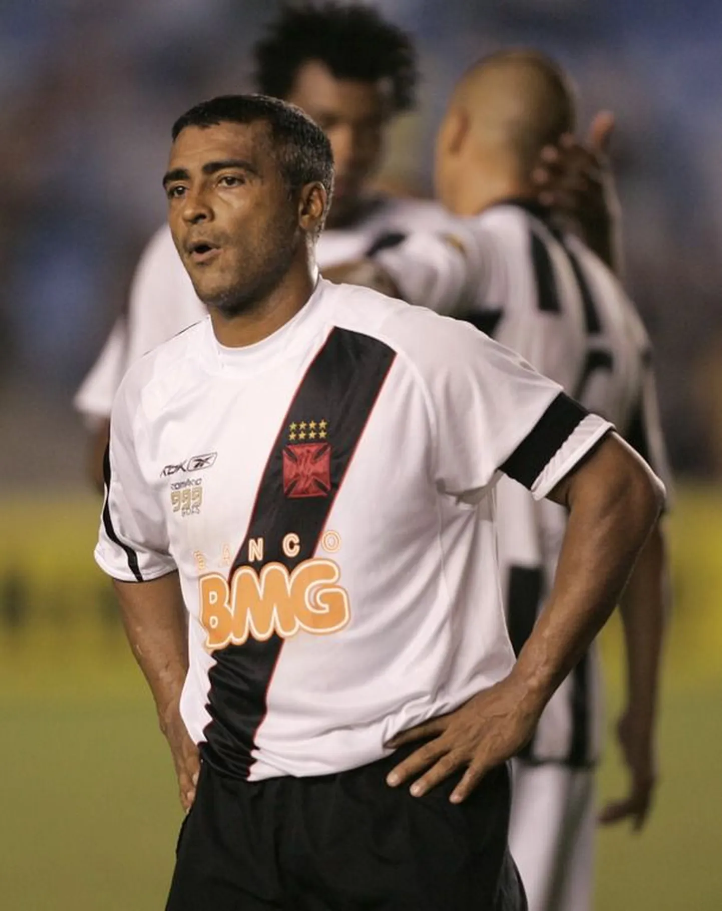 Brasiilia jalgpallitäht Romario .