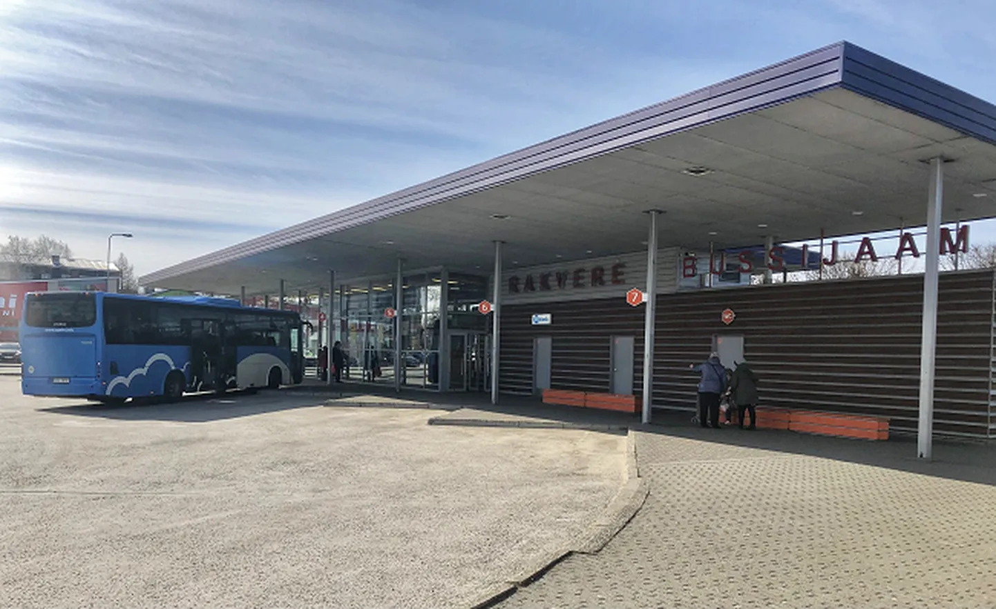 Rakvere bussijaam.