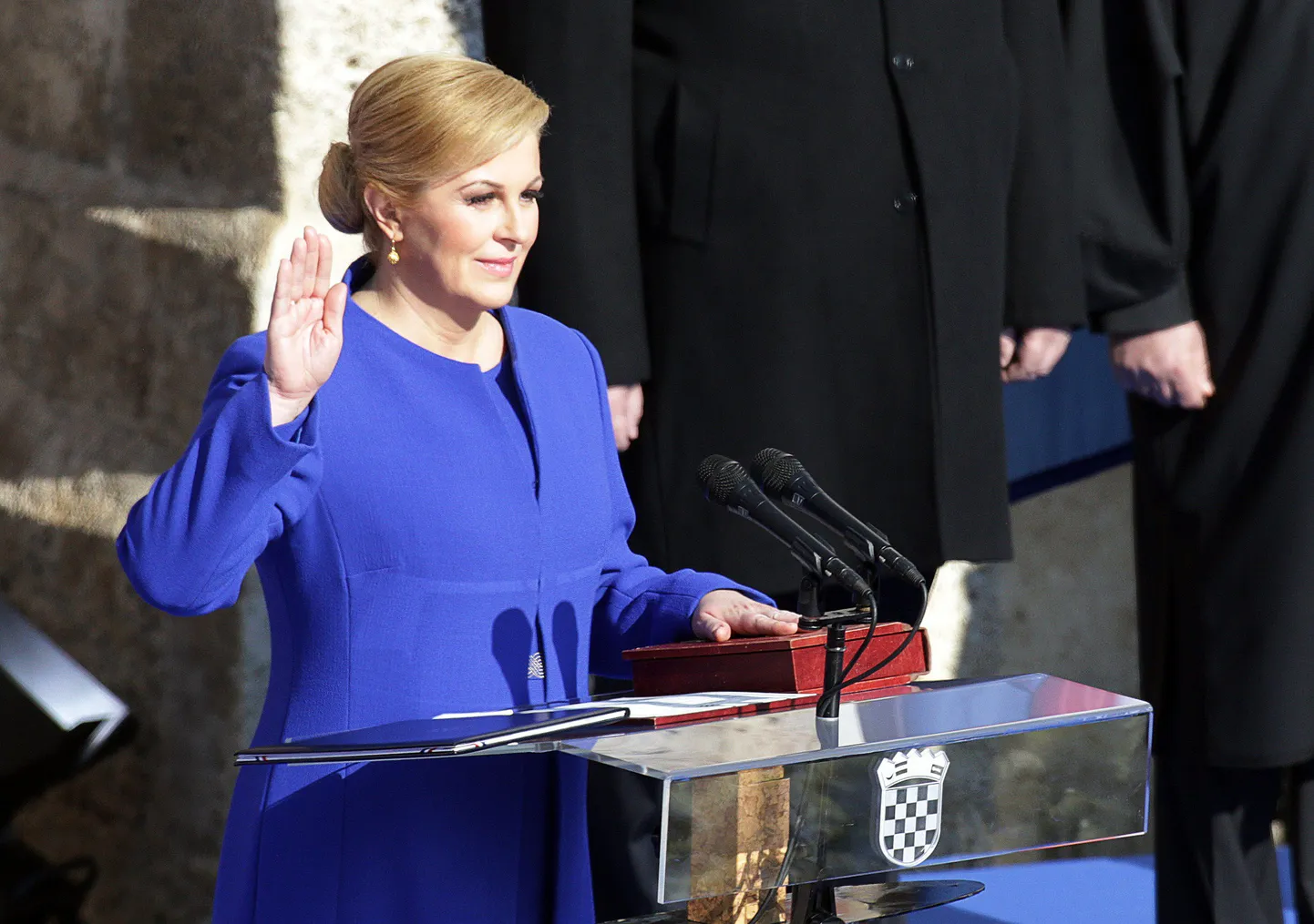 Новый президент Хорватии Колинда Грабар-Китарович.