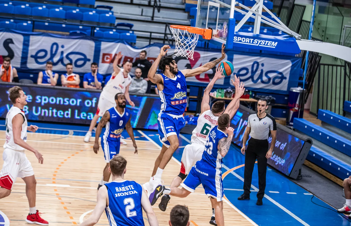 Kalev/Cramo mängimas VTB Ühisliigas.