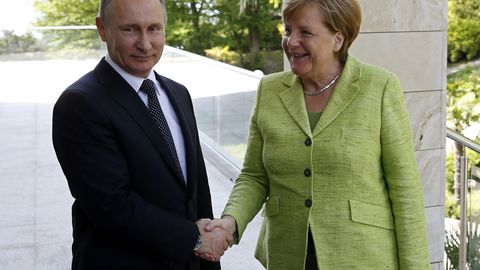 Merkeli ja Putini kohtumisel ootamatusi ei tekkinud