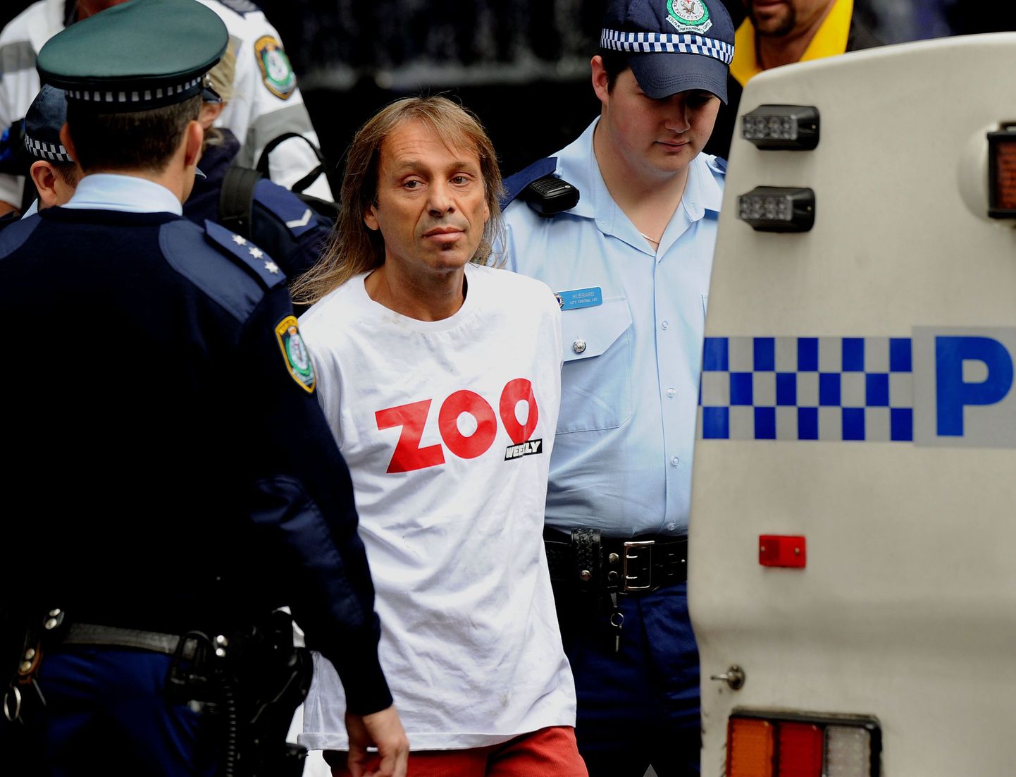 Alain Robert arreteeriti Sydneys