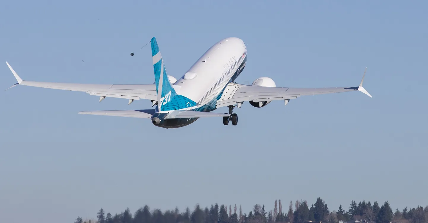 Boeing  737 MAX. Иллюстративное фото