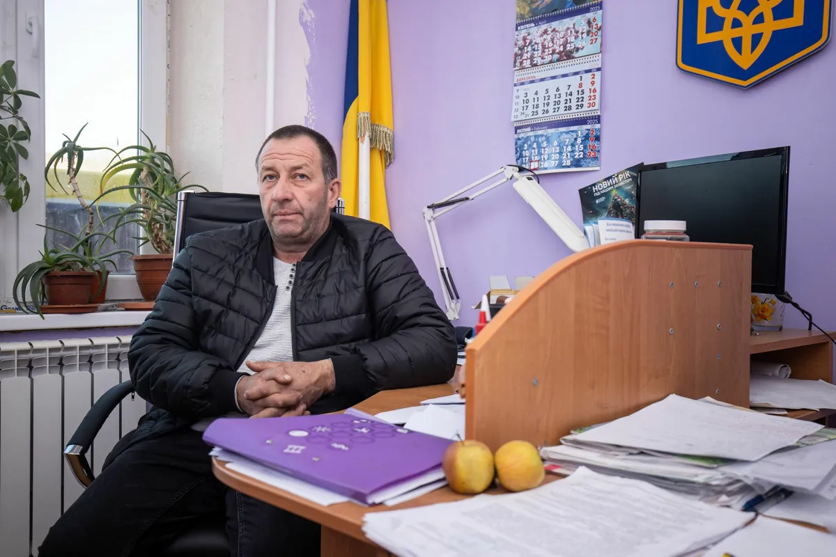 Глава Чегодаровского района Михаил Заяц. Его сын получил на войне тяжелое ранение на войне.