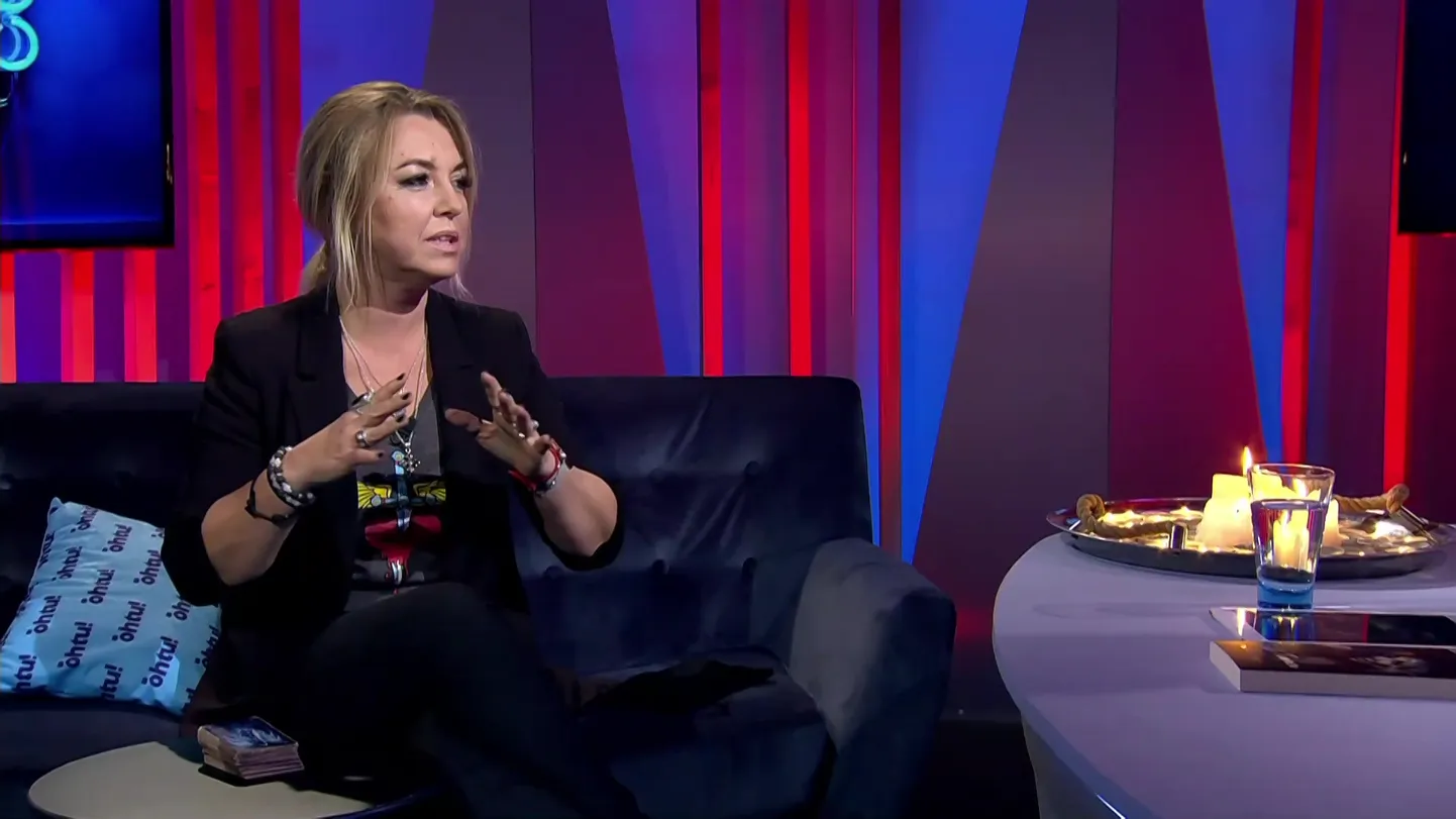 Kirsti Timmer  «Õhtu!» saates 2019. aastal.