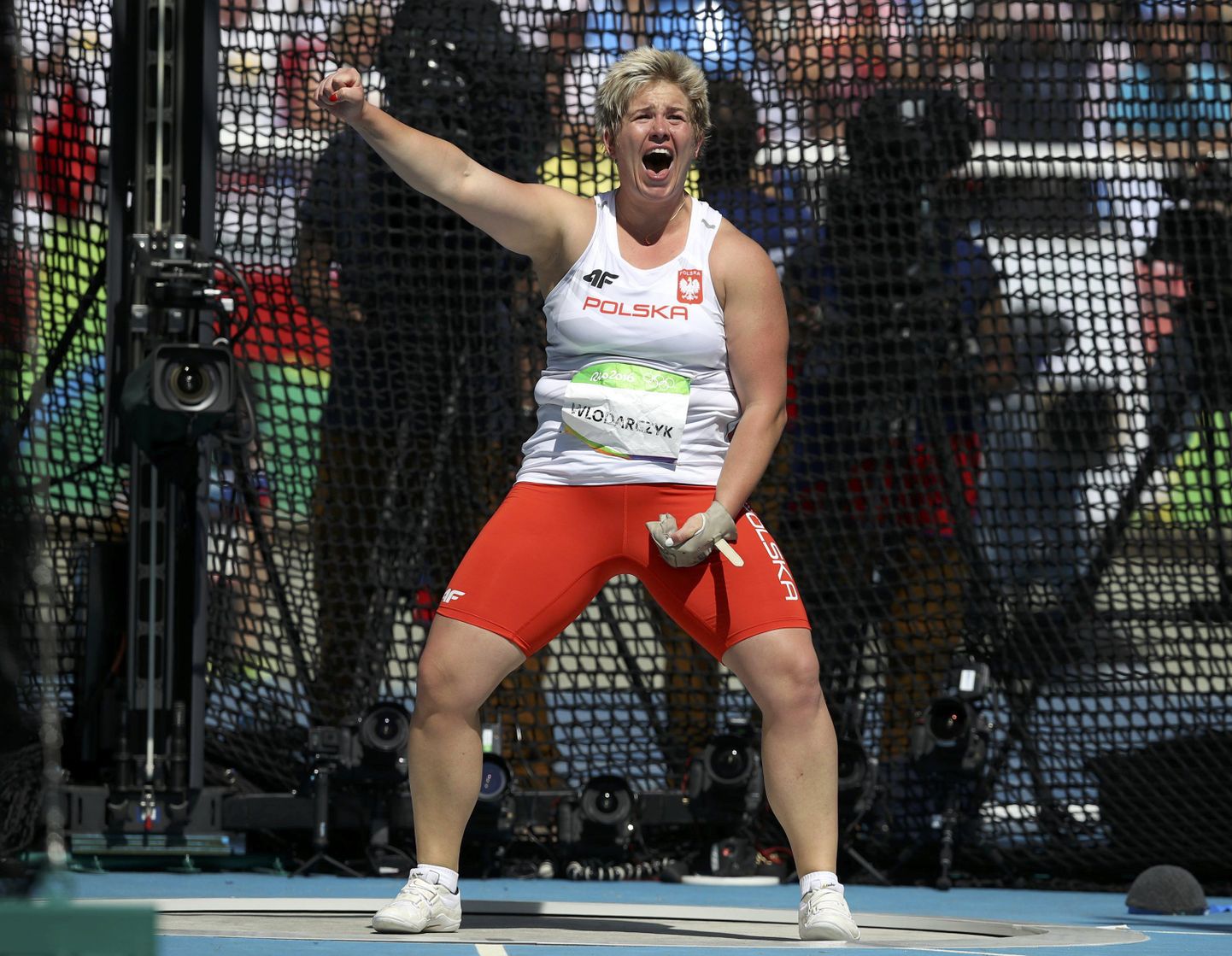 Anita Wlodarczyk Rio olümpial.