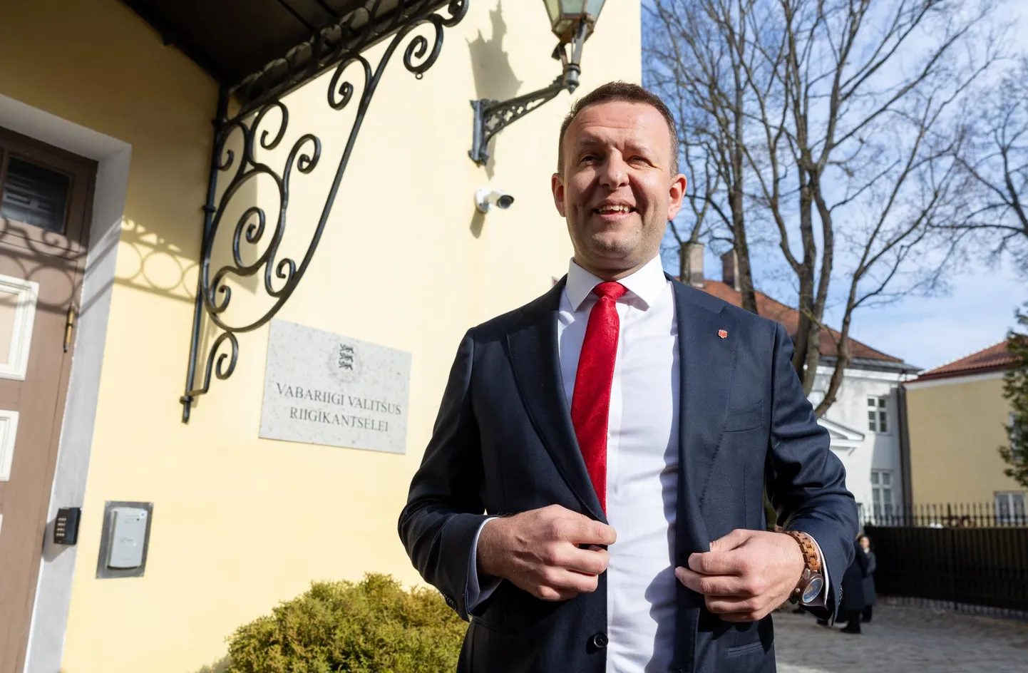 Selleks korraks kõik. Sotsid visati valitsusest välja. Siseminister Lauri Läänemets.