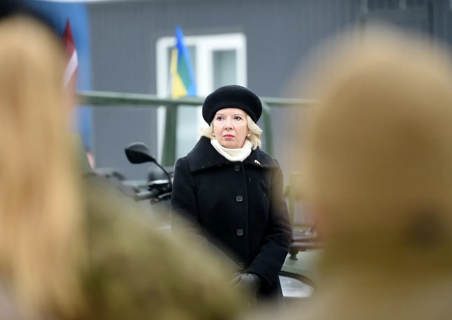 Aizsardzības ministre Ināra Mūrniece.