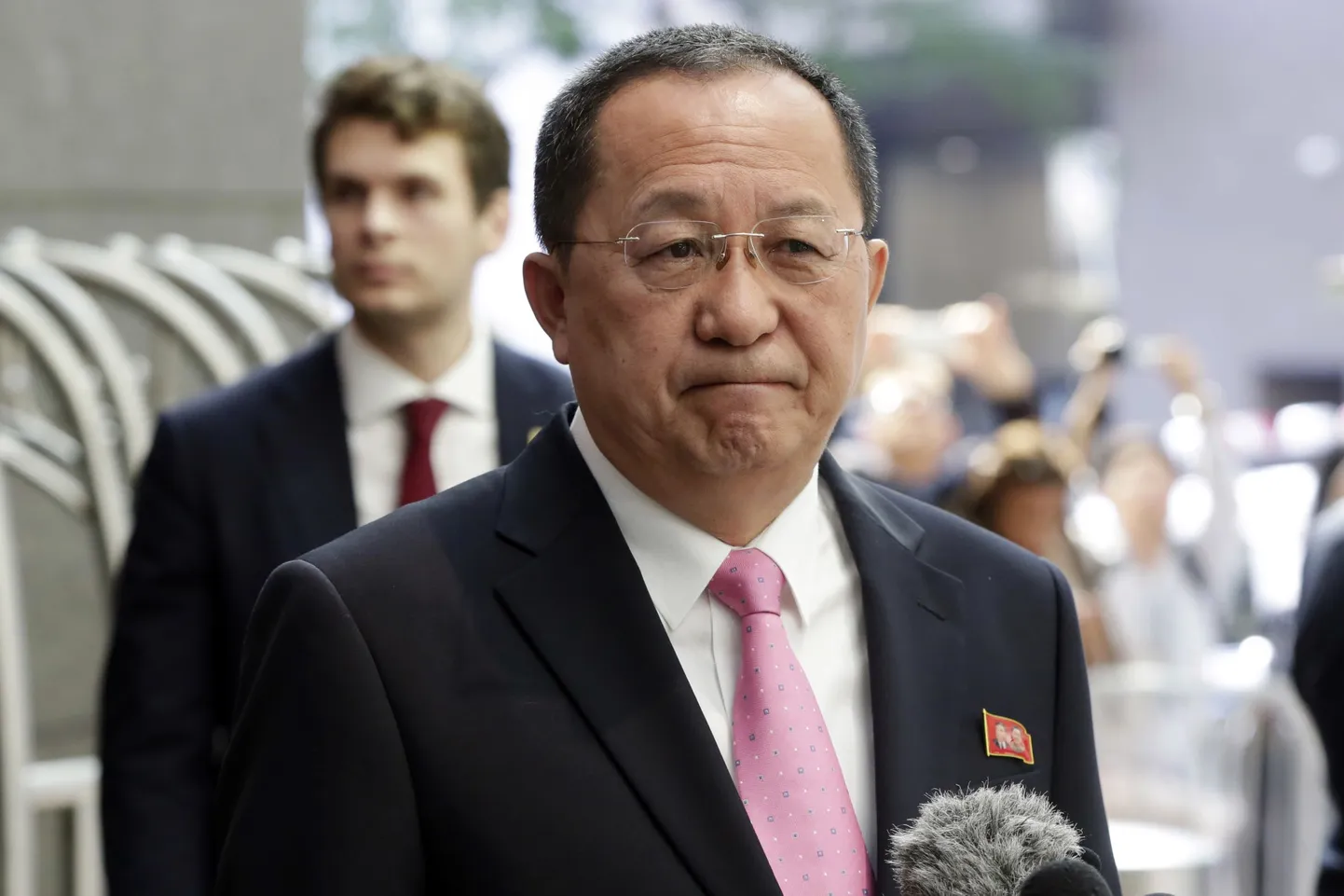 Põhja-Korea välisminister Ri Yong Ho.