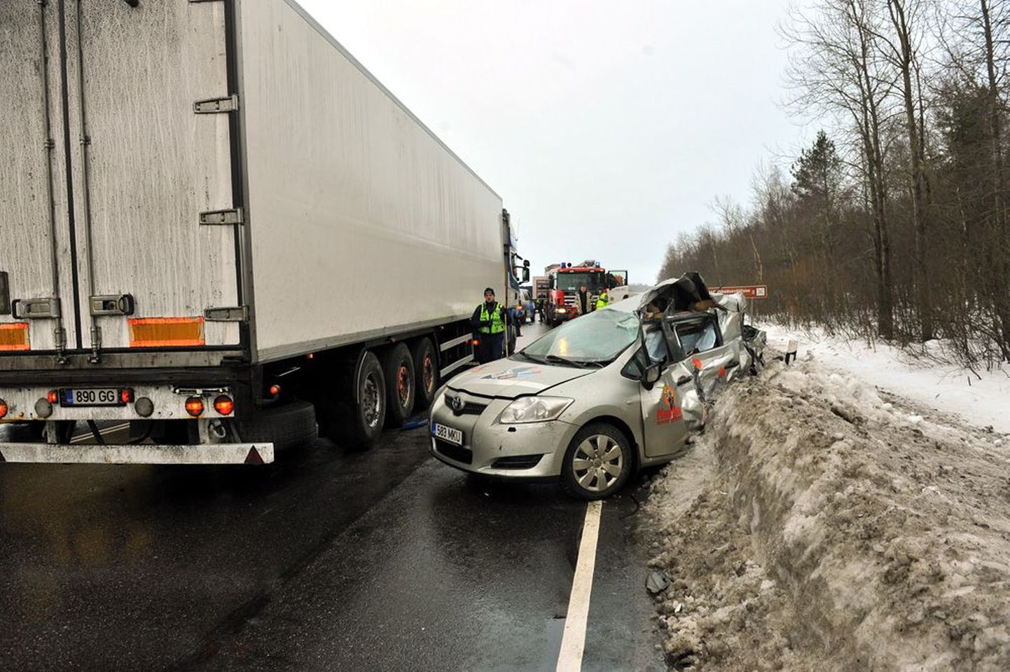 Tänavu 18. jaanuaril juhtunud rängas liiklusõnnetuses Tallinna ringteel hukkus 40-aastane mees.