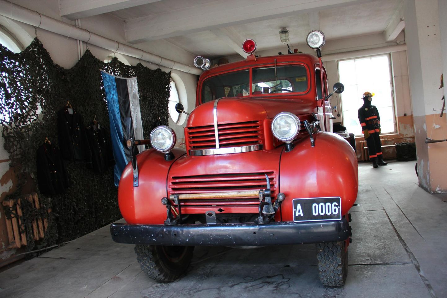 Vana tuletõrjeauto Dodge oli üks näituse tõmbenumbreid.