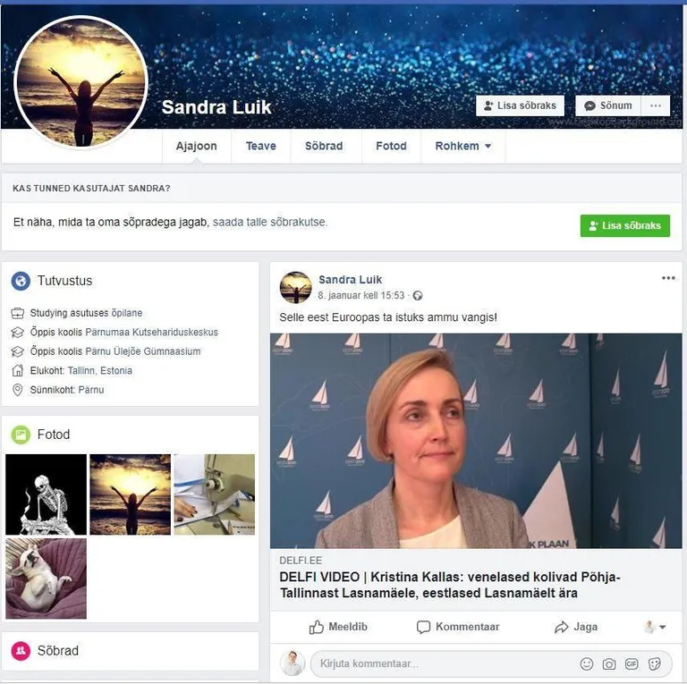 Eesti 200 lõimumisteemaline šokireklaam ei jäänud ka Estonersis märkamata.