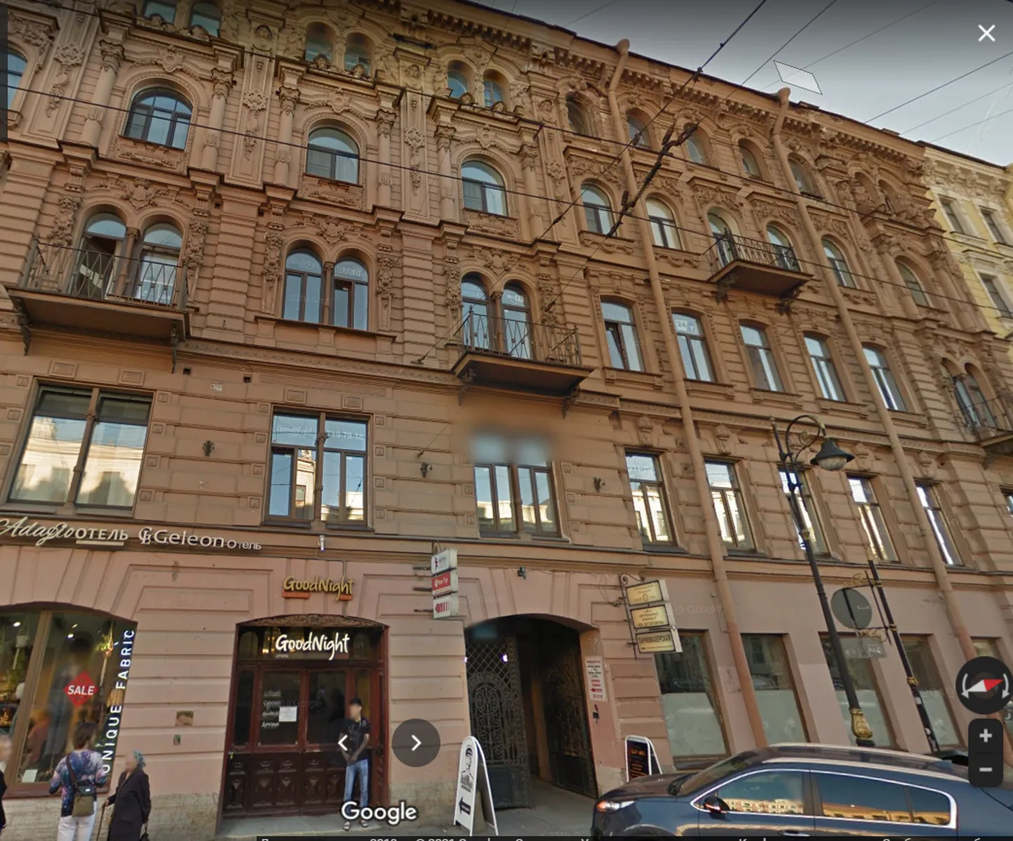 Дом по адресу Литейный, 61 в Петербурге.