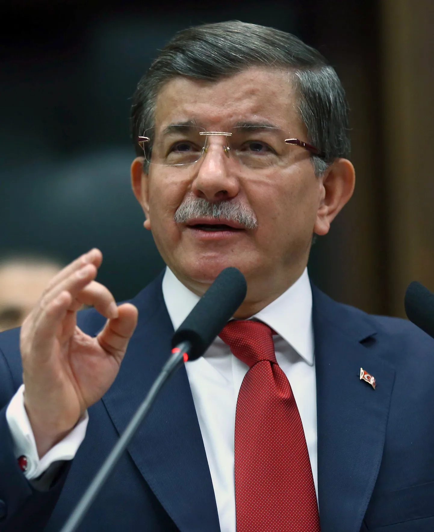 Türgi peaminister Ahmet Davutoğlu.