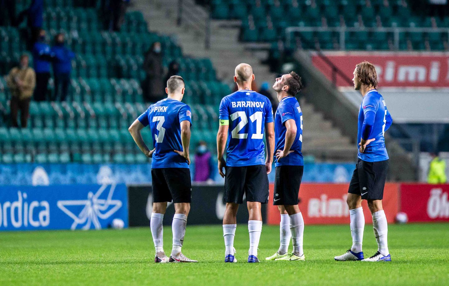 Eesti jalgpallikoondis kohtub kell 21.45 algavas mängus Armeeniaga.