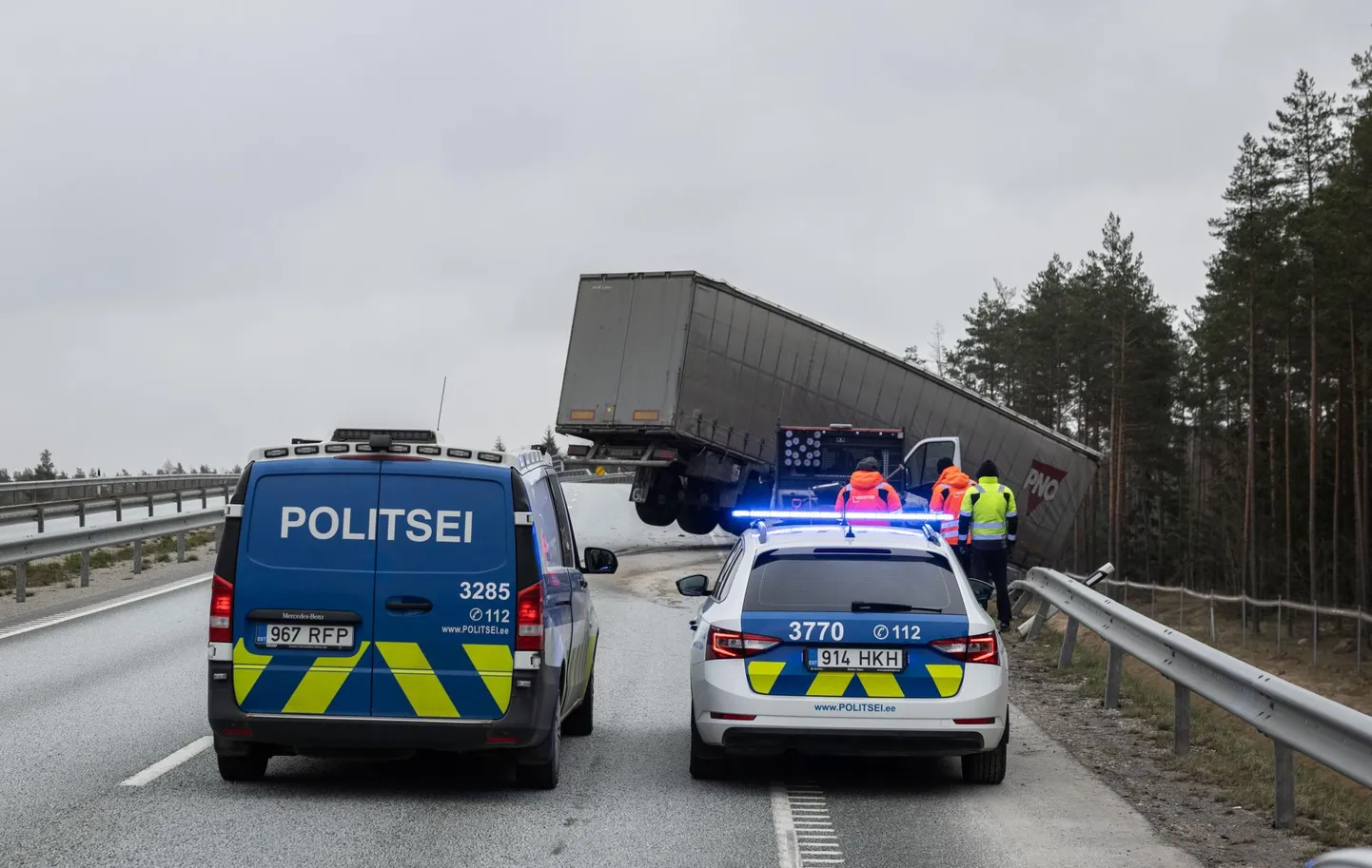 Veokiõnnetus. Pilt on illustreeriv ja pole kõnealuse sündmusega seotud.