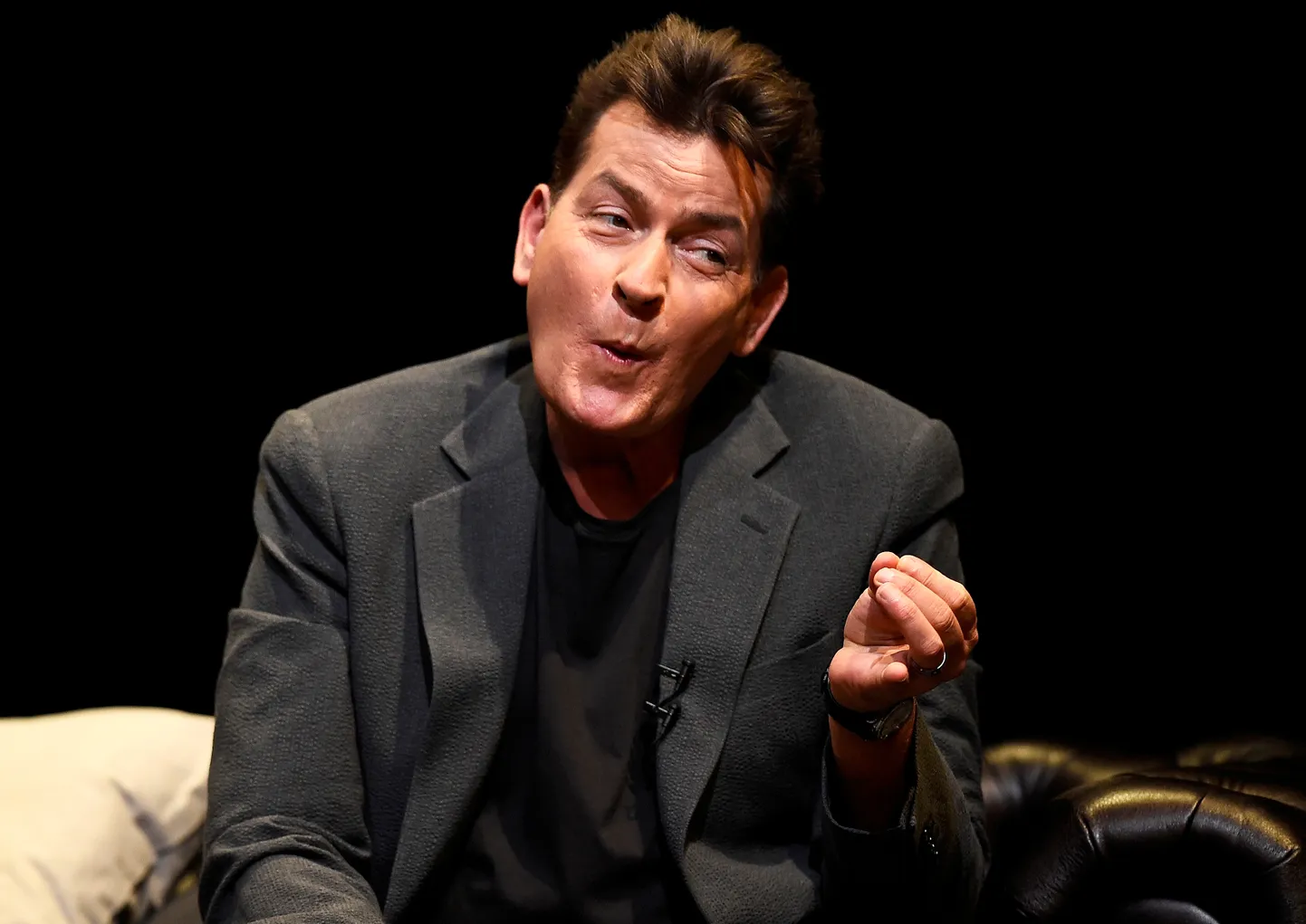 Ameerika näitleja Charlie Sheen.