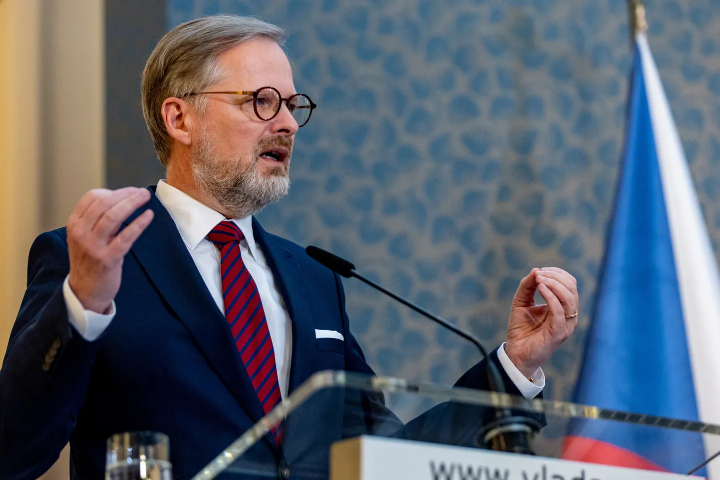 Tšehhi peaminister Petr Fiala.