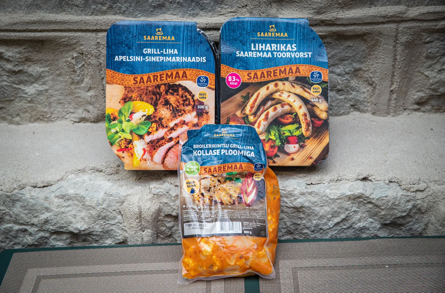 Продукция Saaremaa Lihatööstus.