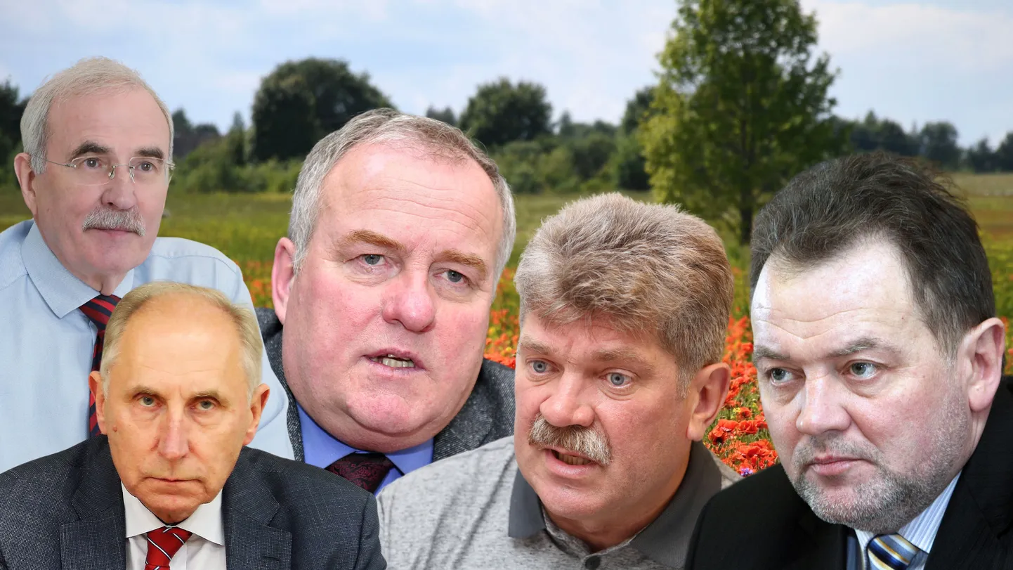 Jelgavas domes vadītājs Andris Raviņš, Ventspils domes vadītājs Jānis Vītoliņš, Līvānu pašvaldības vadītājs Andris Vaivods, Mārupes pašvaldības vadītājs Andrejs Ence, Krāslavas pašvaldības vadītājs Gunārs Upenieks