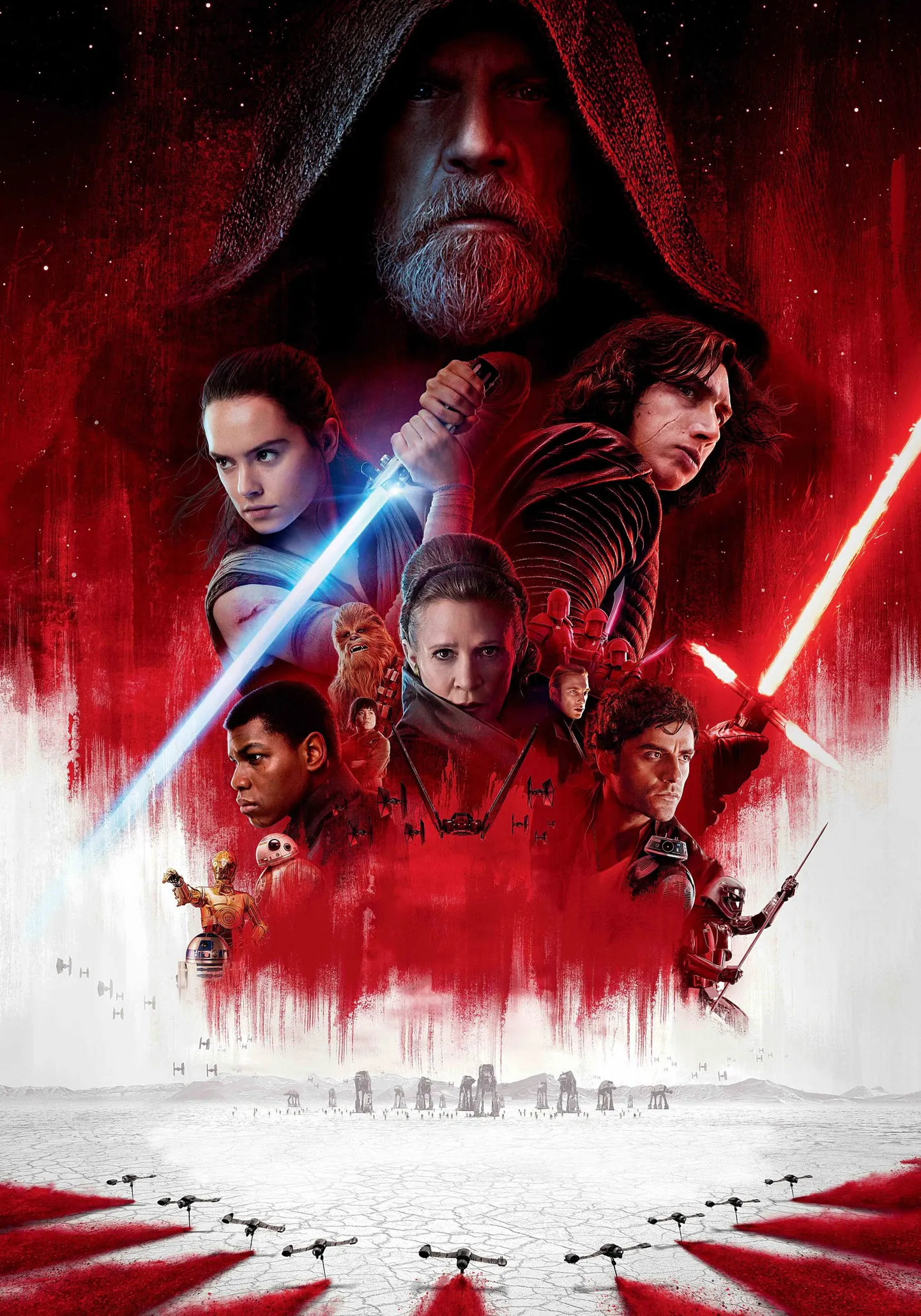 «Tähesõjad: viimane jedi» reklaamplakat