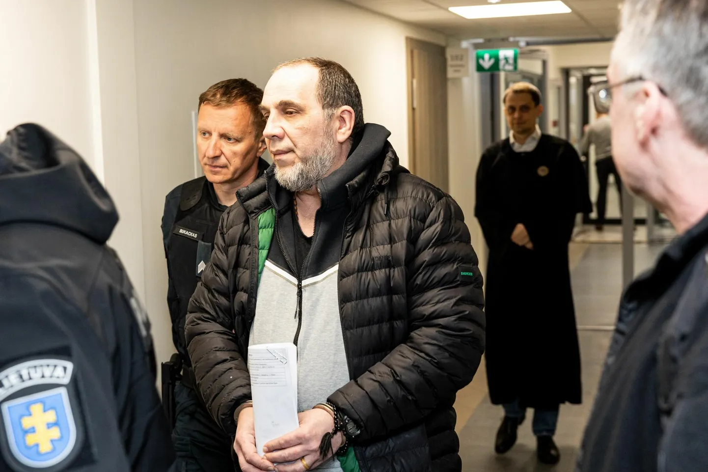 Vilniuse ülikooli raamatukogust haruldasi raamatuid varastanud Mihheil Zamtaradze kohtus.