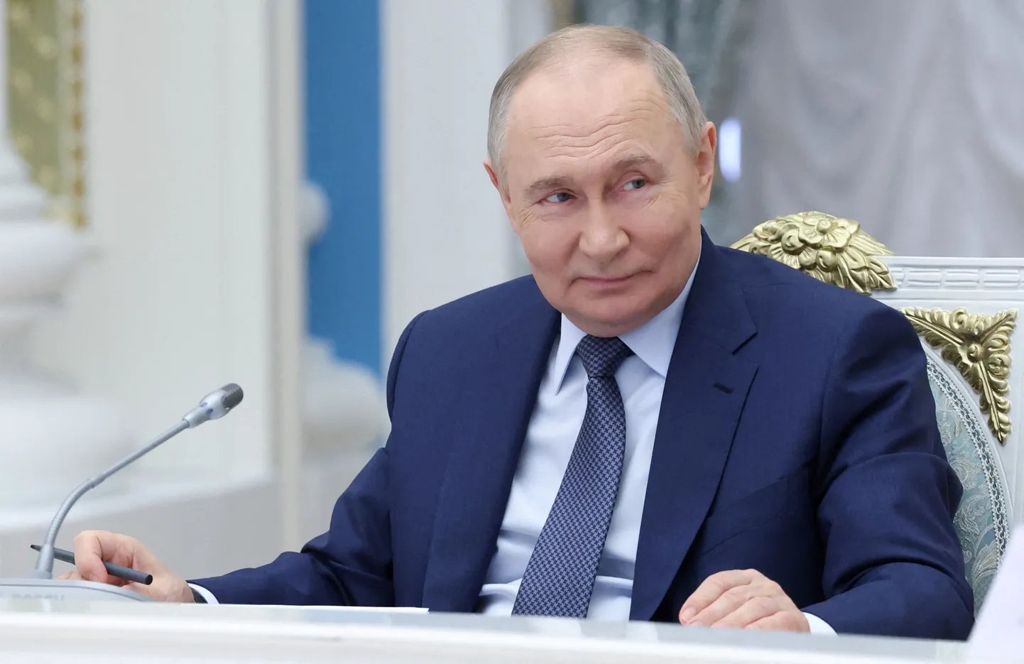 Vene režiimi juht Vladimir Putin eile Moskvas.