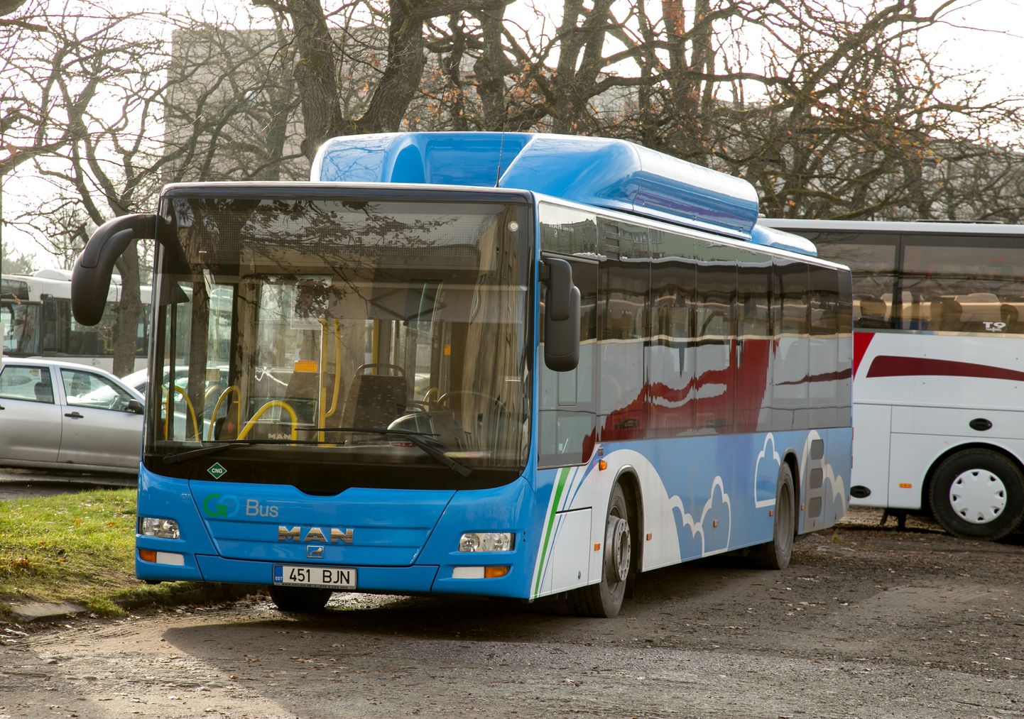 Lisaks Tartule on gaasibussid olemas ka Võrus ja Pärnus.
