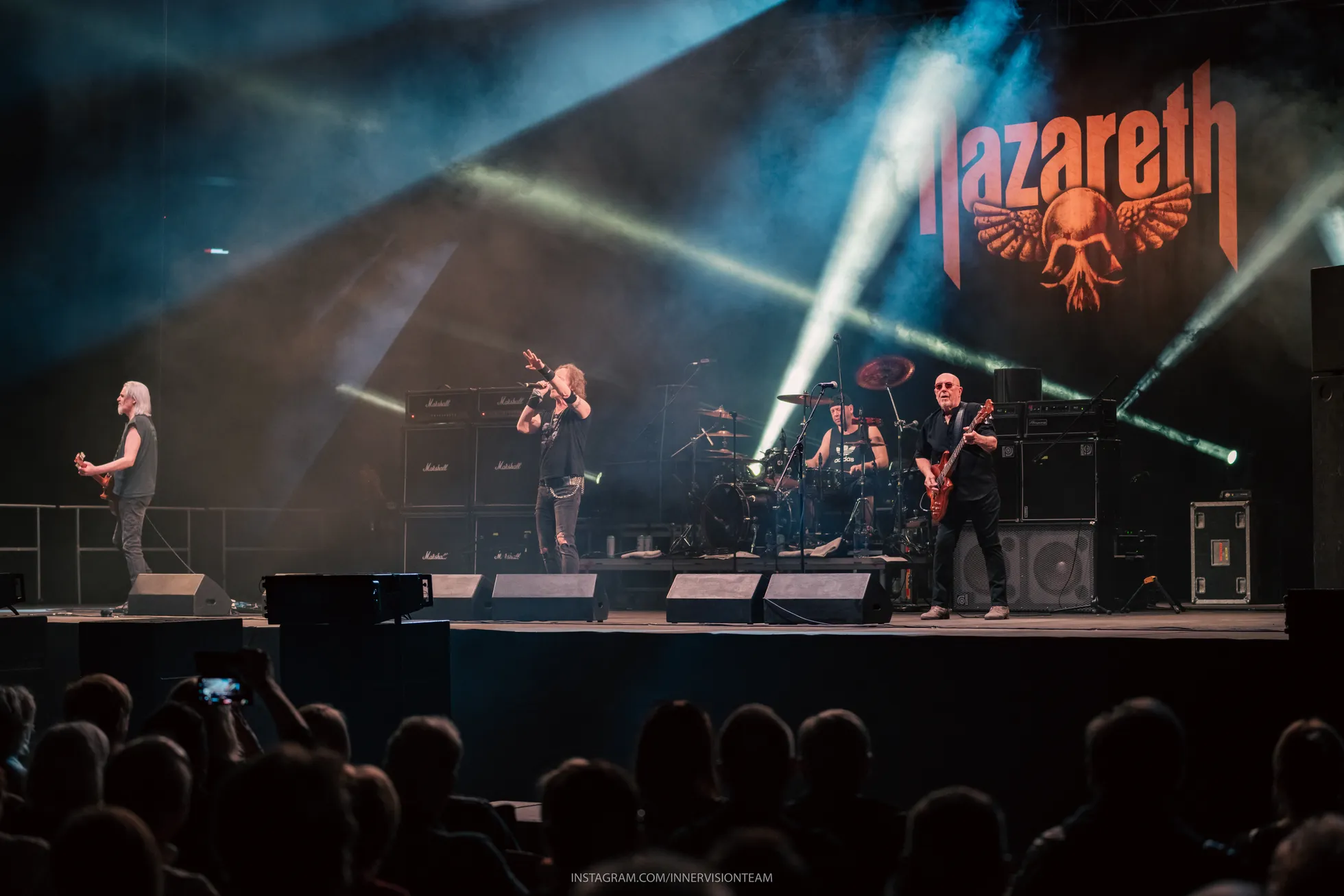 Nazareth в Риге ("Арена Рига", 12.04.2023)