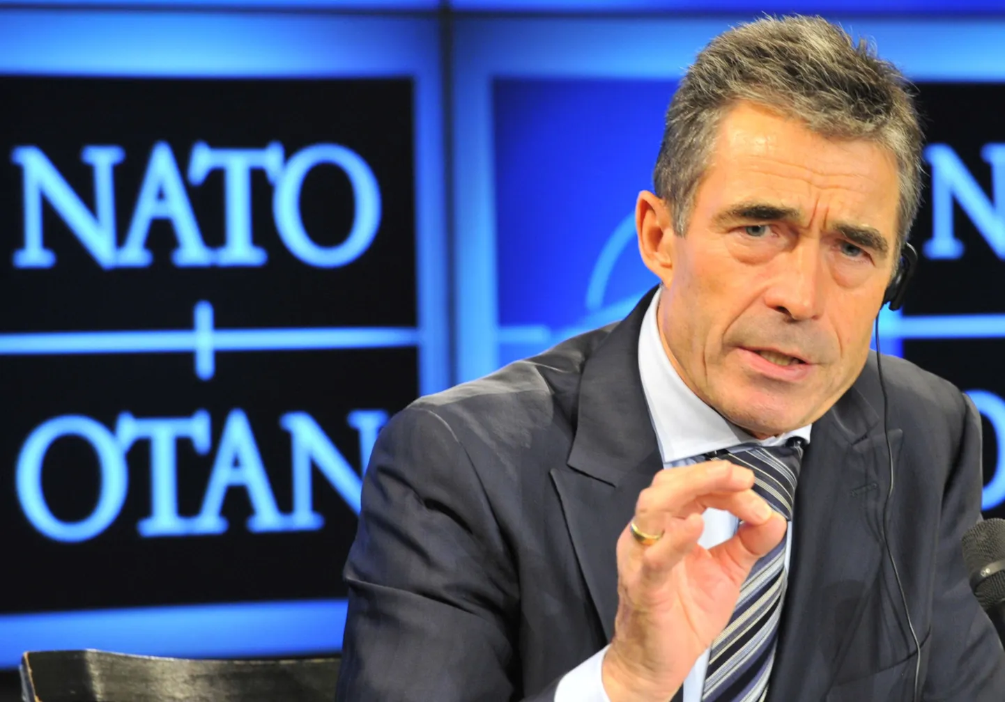 NATO peasekretär Anders Fogh Rasmussen.