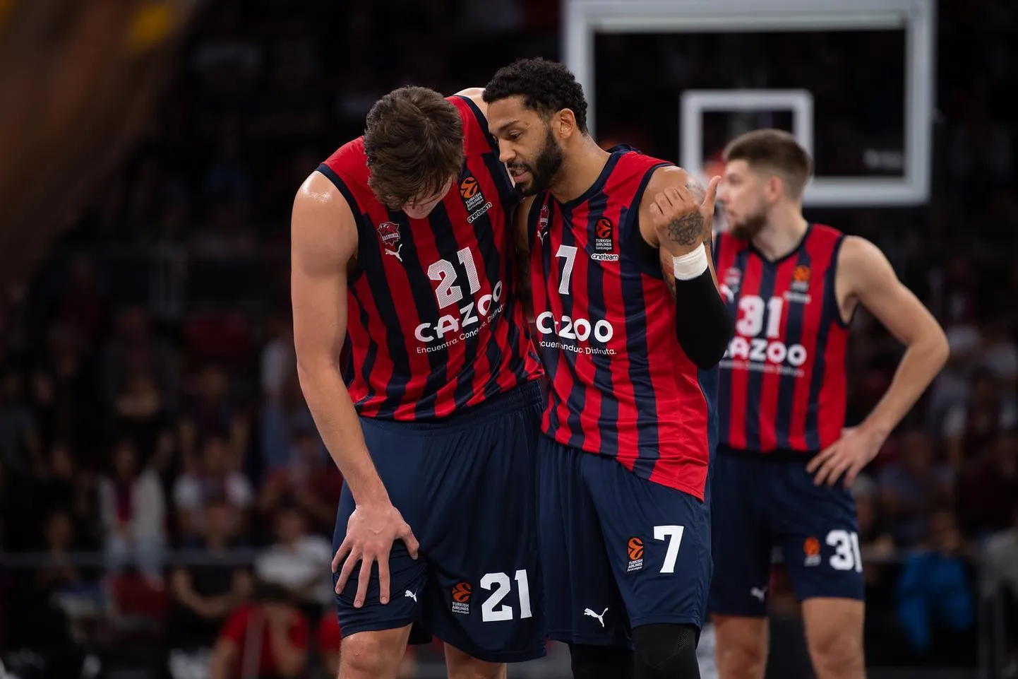 Baskonia kaks võtmemängijat: Maik-Kalev Kotsar (vasakul) ja Pierriá Henry.