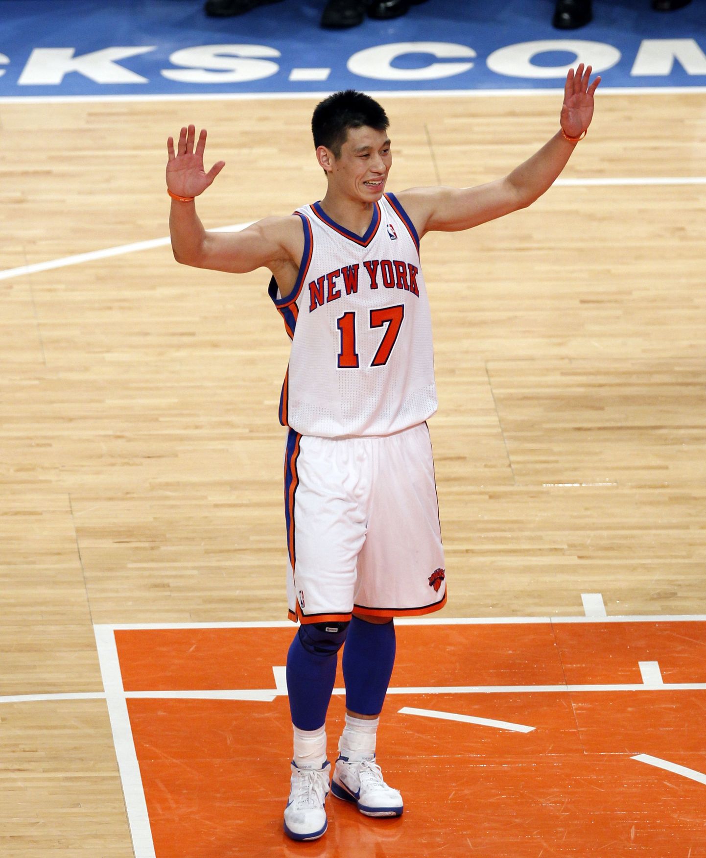 New York Knicksi mängujuht Jeremy Lin.