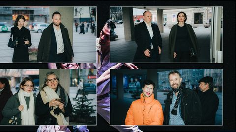 FOTO ⟩ Izmeklēta publika pulcējas uz baleta zvaigžņu koncertu Dailes teātrī - arī ar Barišņikovu saistītas trupas