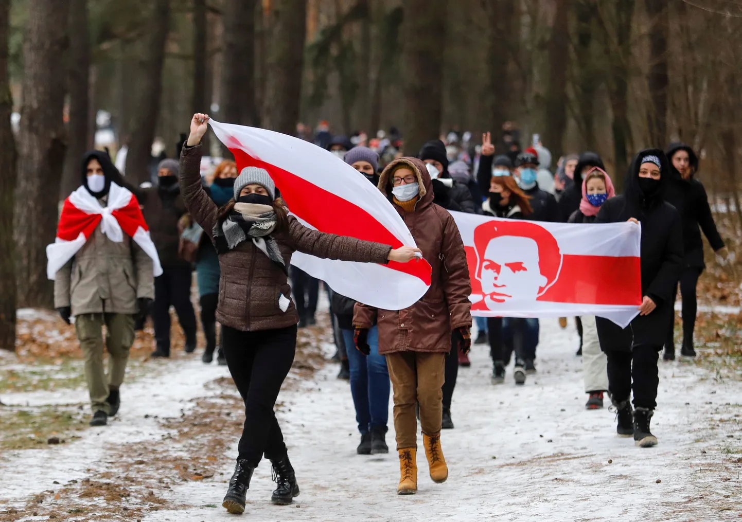 Протест в Минске. Фото иллюстративное.