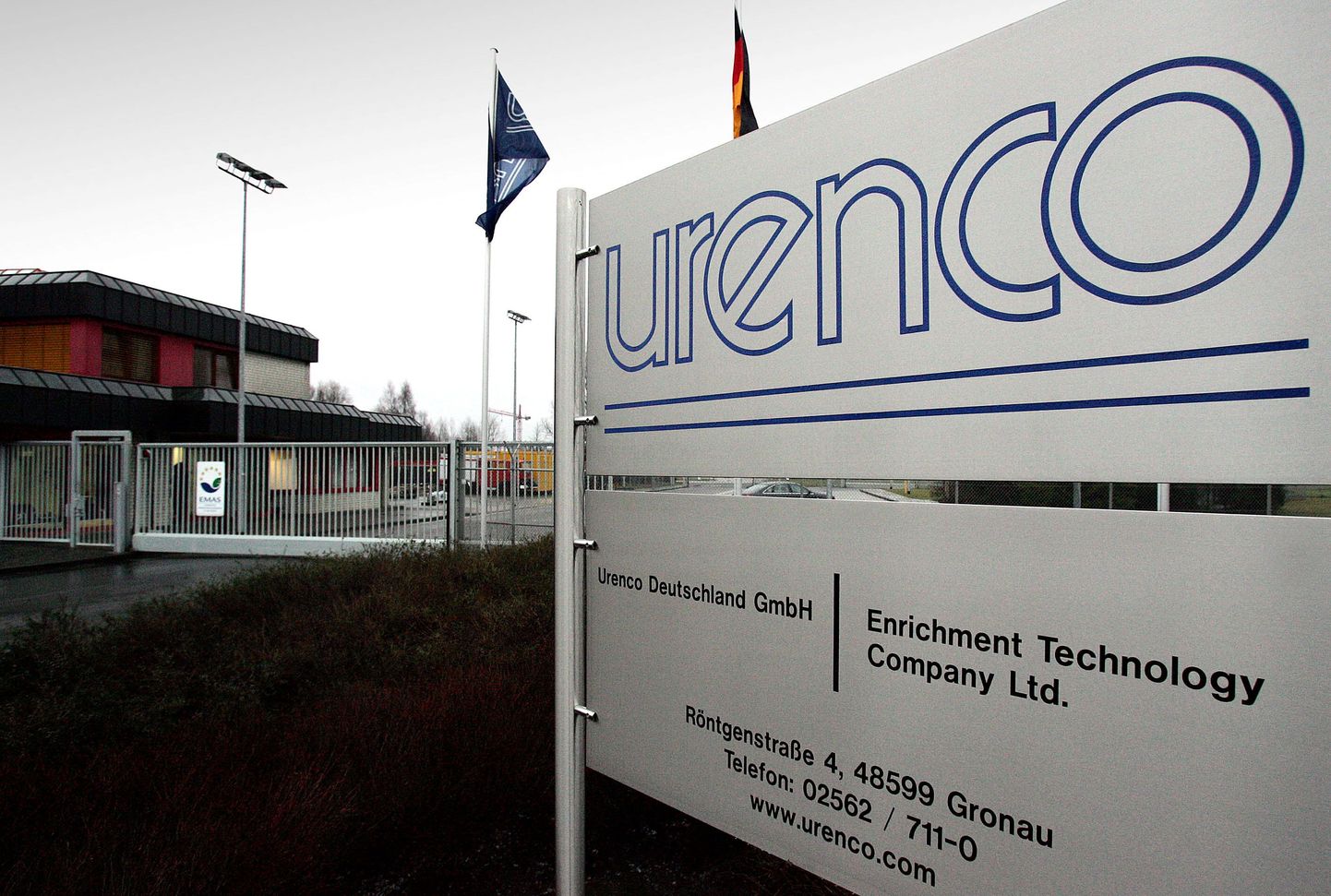 Urenco tehas Saksamaal.