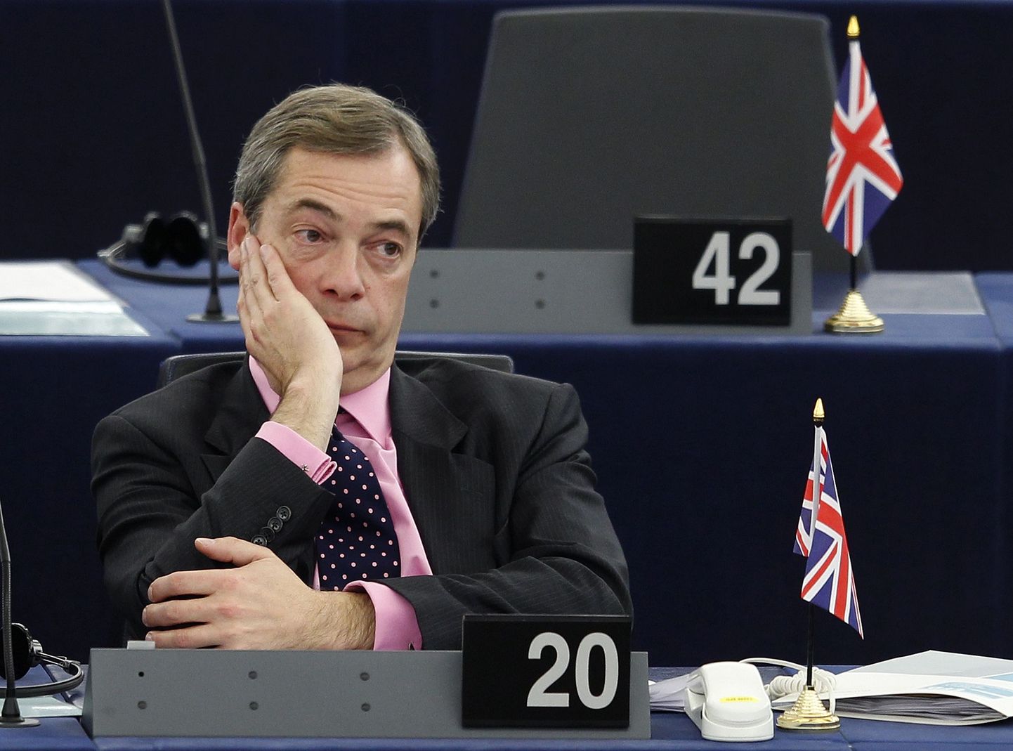 Suurbritannia Iseseisvuspartei (UKIP) liider Nigel Farage.