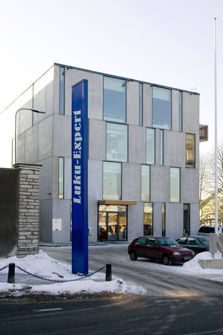 Бетонное сооружение 2006 года – офисное здание Luku-Expert. Главный приз – архитектор Хиндрек Кеслер. 