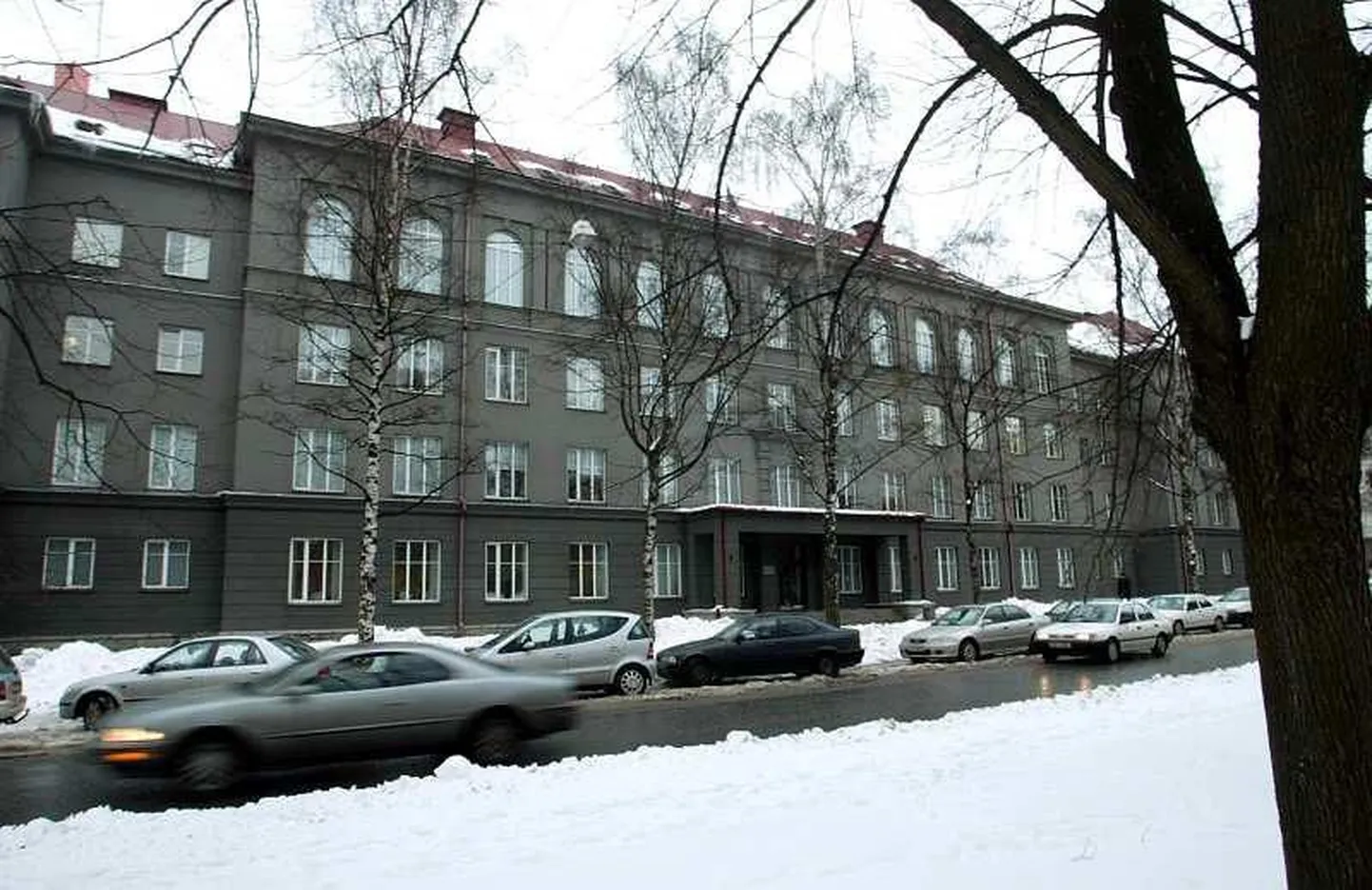 Вид на Estonian Business School.