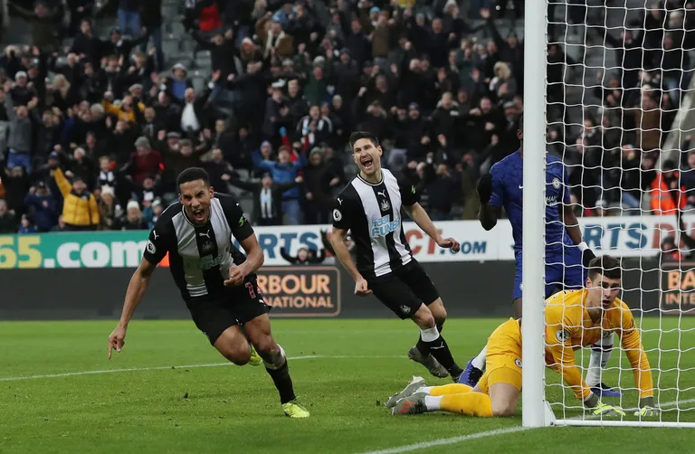 Katastroof! Chelsea väravavaht Arrizabalaga peab palli võrgust välja võtma 94. mänguminutil ja kaotus on tõsiasi. 18.02.2020 Newcastle – Chelsea.