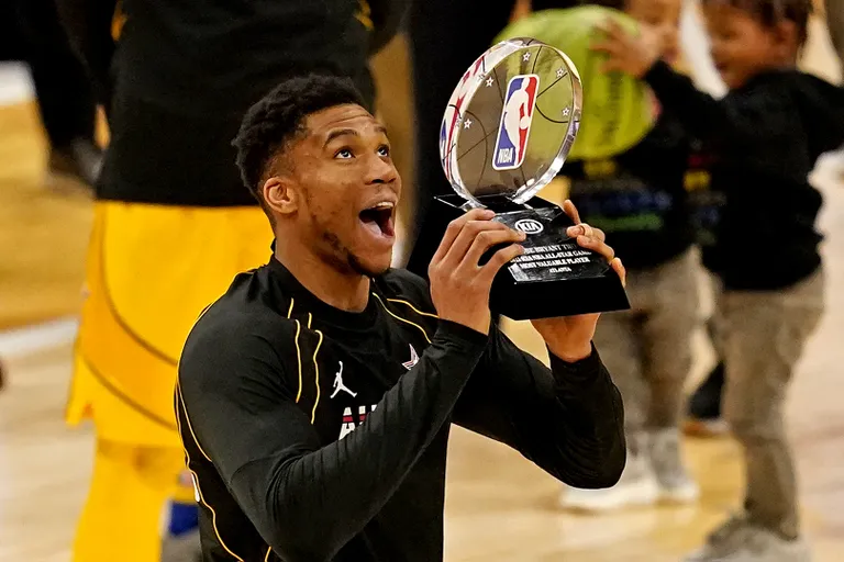 Giannis Antetokounmpo.